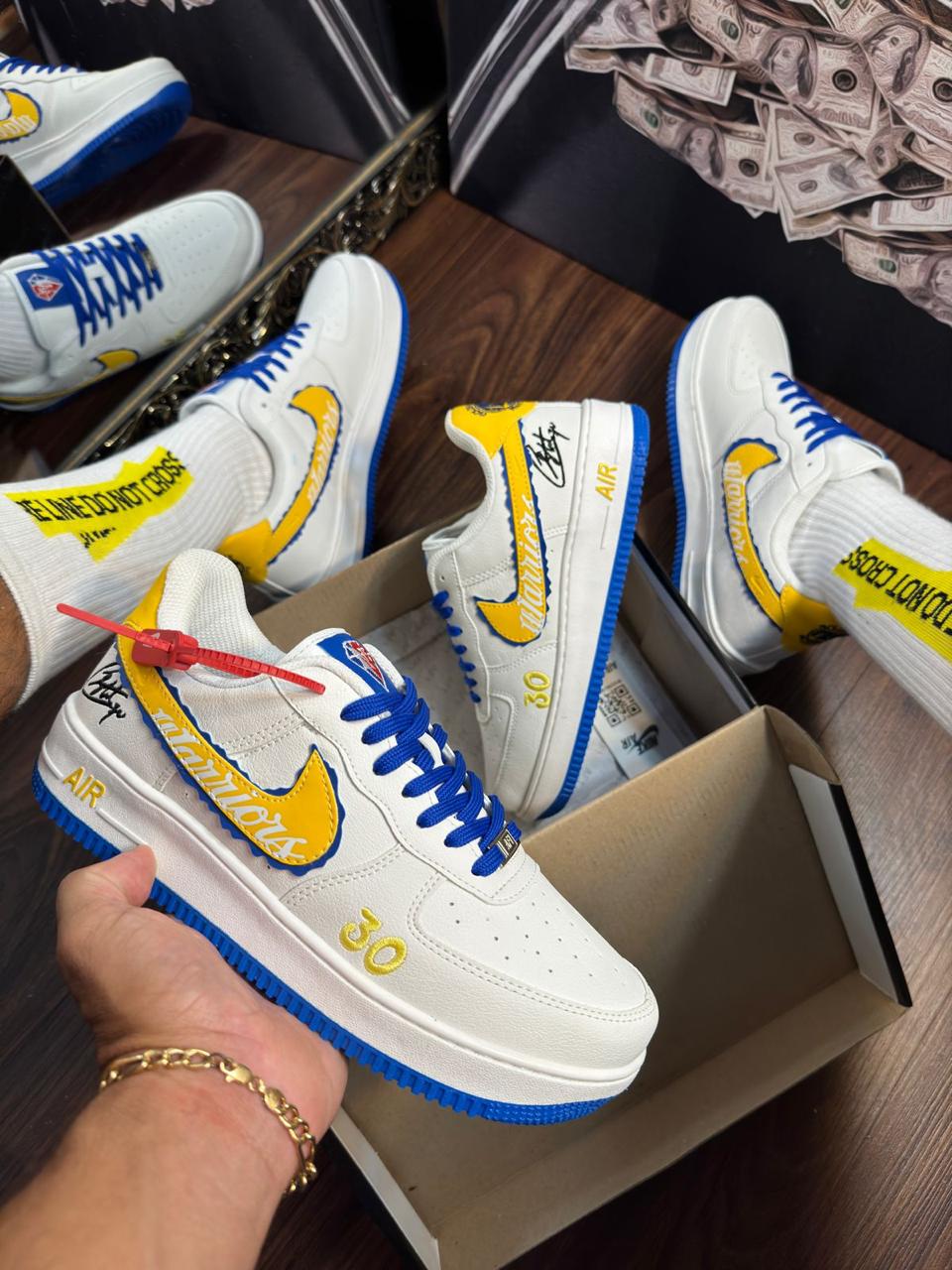 AIR force 1- Golden State Warrios