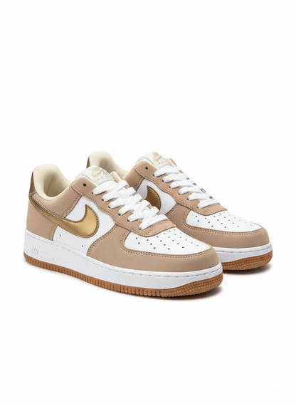 AIR force Low Caramelo Camurça